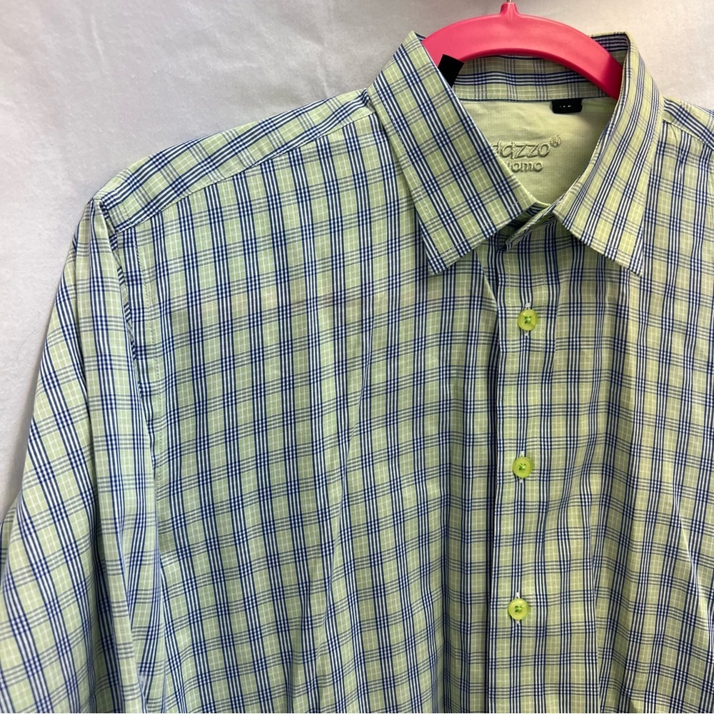 Ragazzo Uomo boys plaid button-up collared shirt. - Picture 3 of 11
